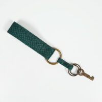 Lanyard Key Cahin made from icelandic fishleather